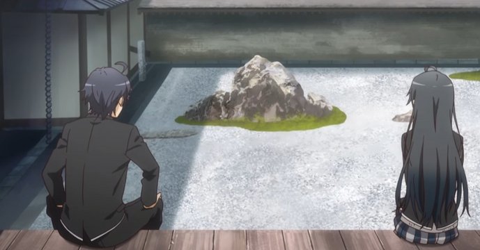 Dialogue in the Zen rock garden